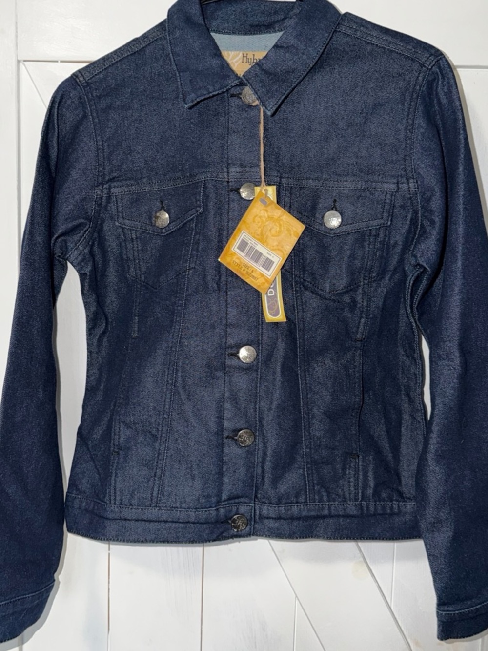 Hudson Jeans Indigo Denim Trucker Jacket